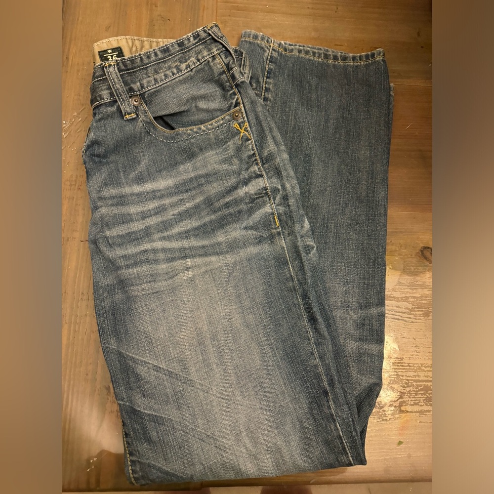 Perfect Marc Ecko Men’s Jeans Blue Denim Size 36 x 32 Standard